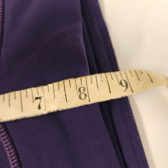 Athleta Womens Small Purple Contender 2 in 1 Skirt Leggings Cropped Skort - Picture 8 of 9